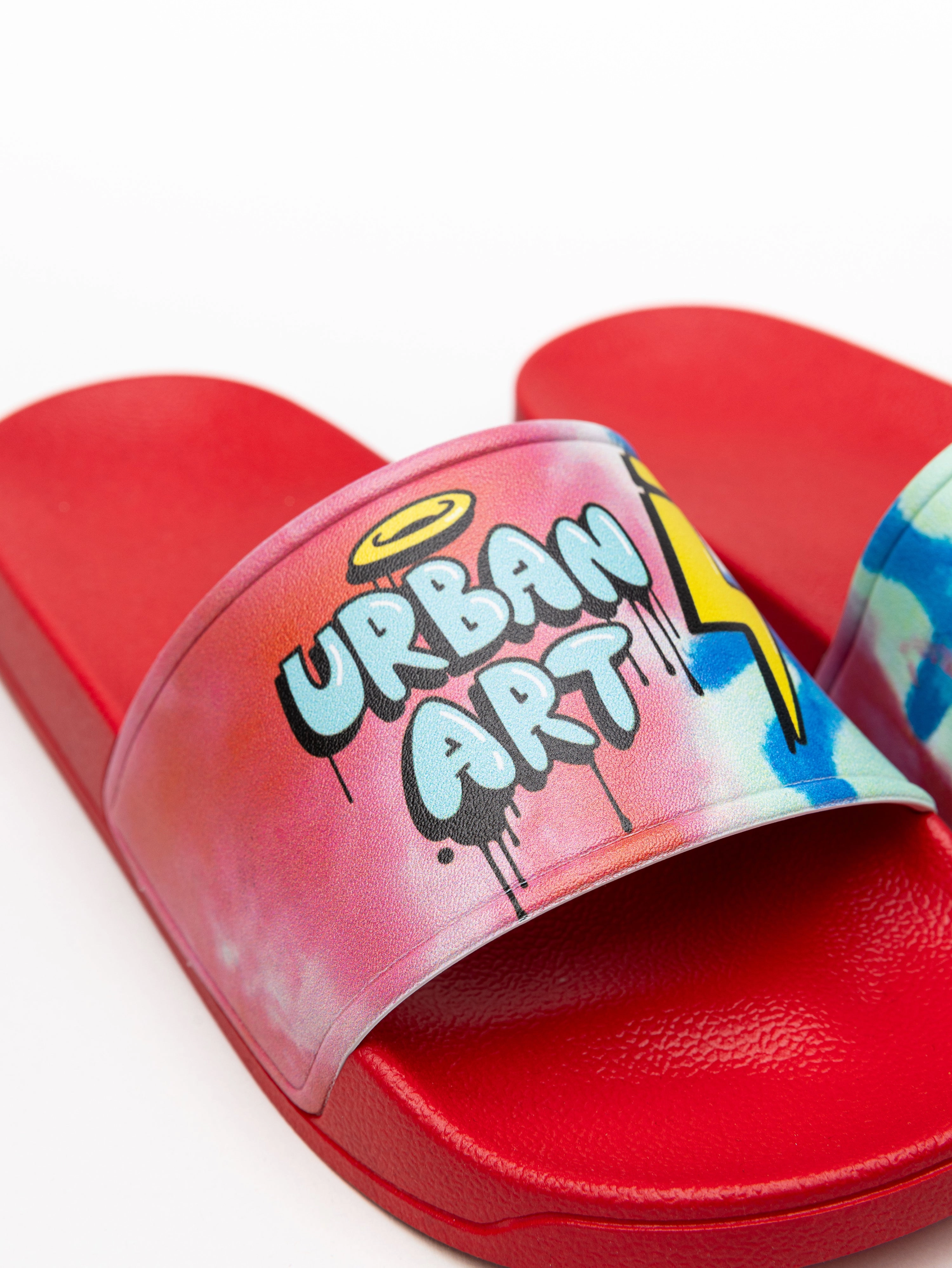 Boys Slip On Slides Hey Slippers