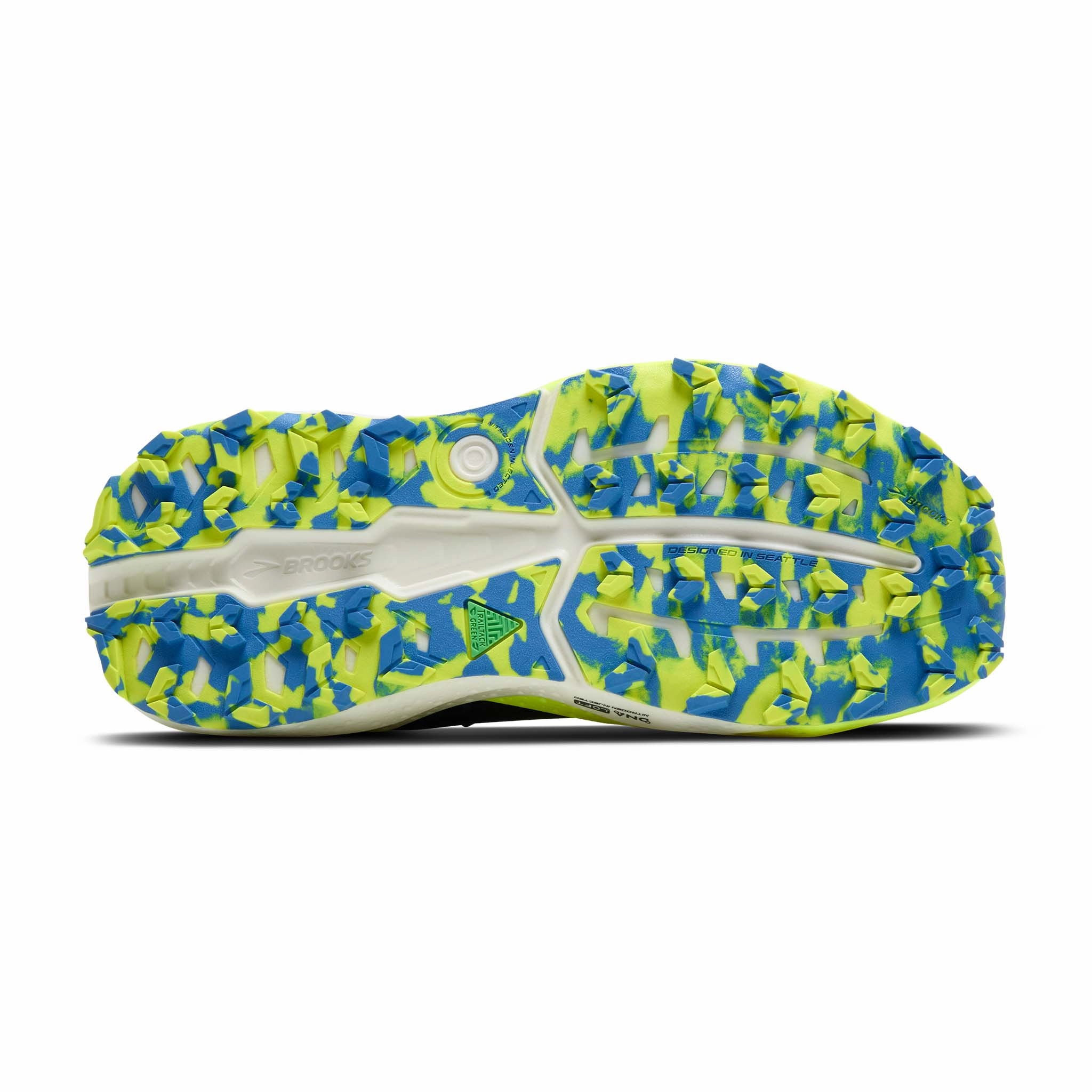 Brooks | Men's Caldera 8 Running Shoes - Regatta/Ebony/Nightlife Running Shoes Trail