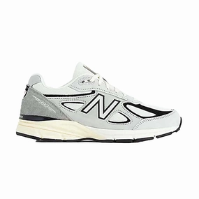 in USA 990v4 'Grey Black' New Balance Sneakers White