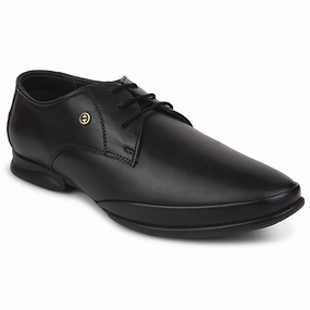 Healers Black Formal Lacing Derby Shoes For Men J757-02 By Liberty Lace Up Shoes With Heels