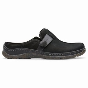 Clarks Orlene Black Nubuck Clog (Women's) Snoopy Clogs