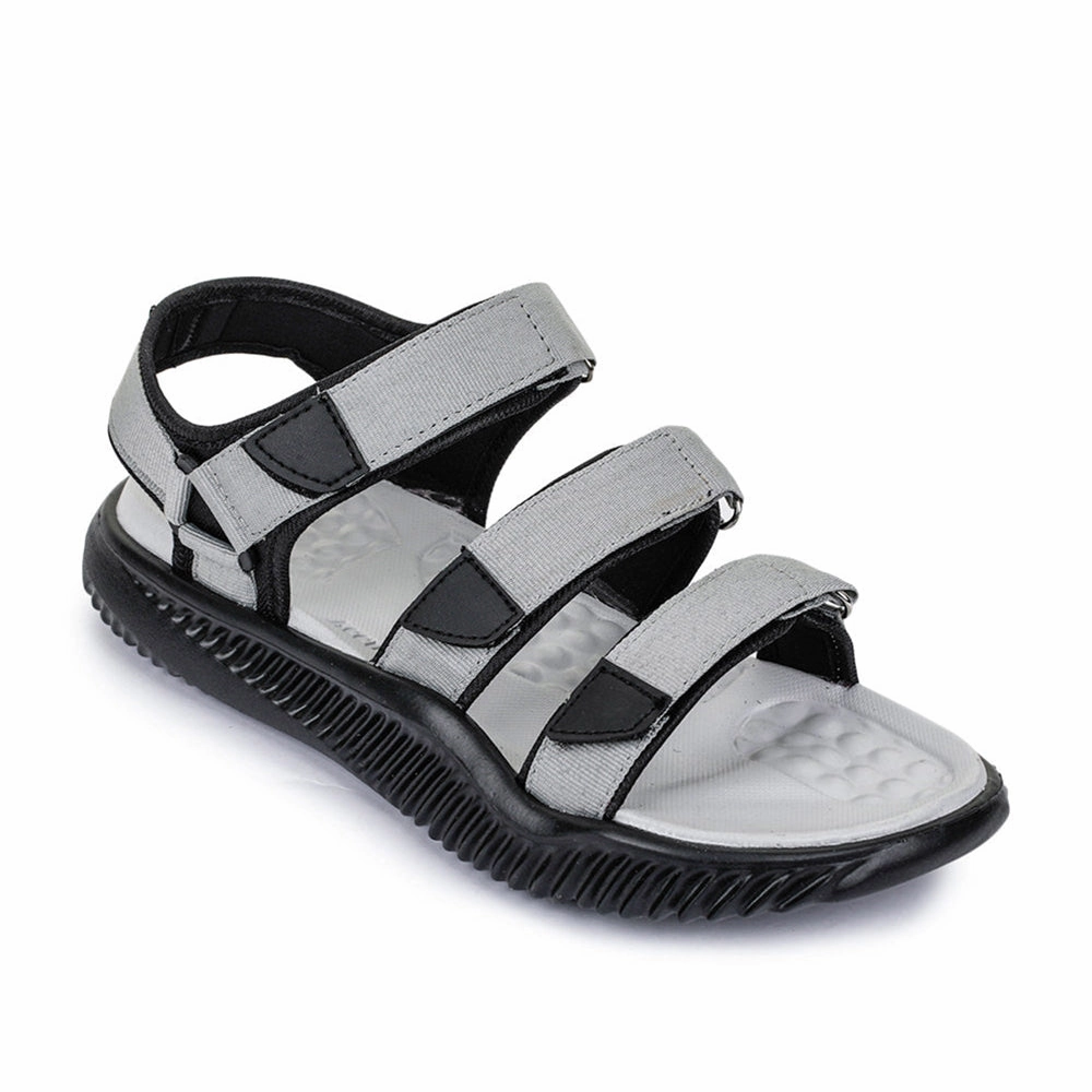 Sparkle Steve Sandals A-HA Casual Grey Sandals For Men STAMINA-4E By Liberty