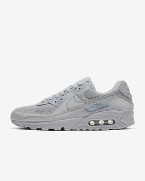 Nike Air Max 90 CN8490 Sneakers Men's Wolf Grey Leather Casual Lifestyle Shoes Nike Shoes Casual