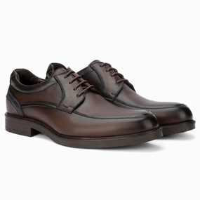 Brio Classic Touch -  Brown Derby Shoes Men Casual