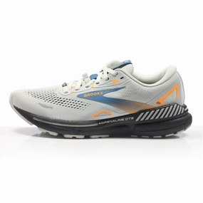 Brooks Adrenaline GTS 23 GTX Men's Running Shoe - Oyster Mushroom/Orange/Blue Running Shoes For Cement