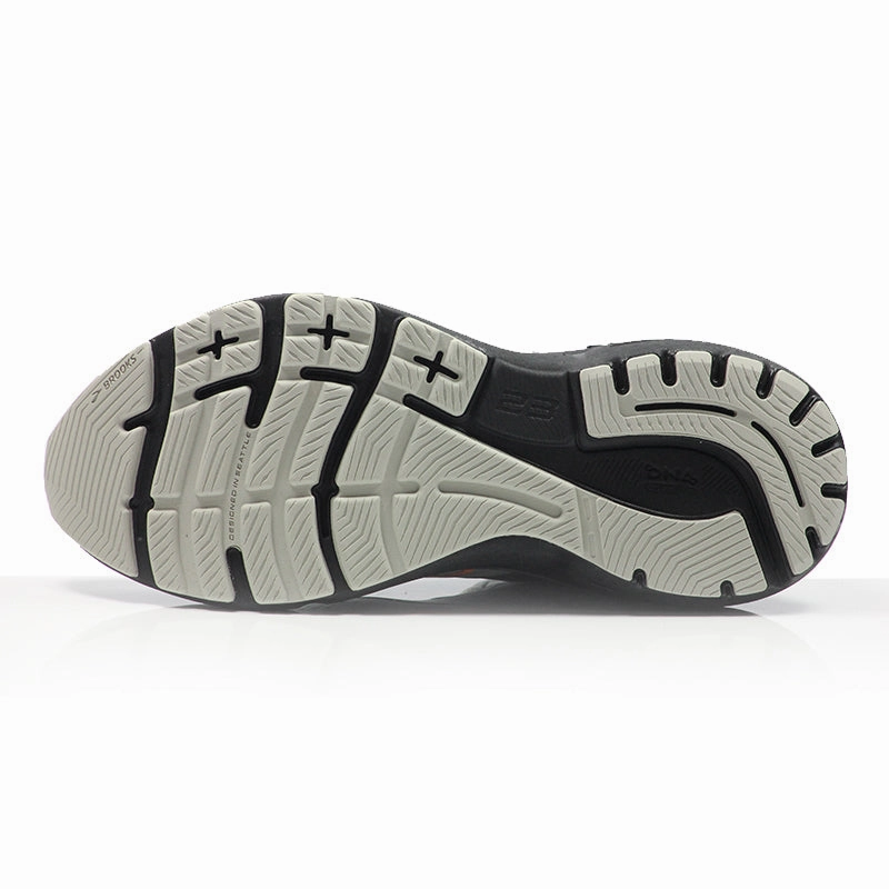 Brooks Adrenaline GTS 23 GTX Men's Running Shoe - Oyster Mushroom/Orange/Blue Inexpensive Trail Running Shoes