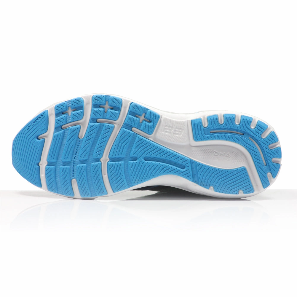 Brooks Adrenaline GTS 23 Men's Running Shoe - Black/Hawaiian Ocean/Green Run 70s 2.0 Shoes