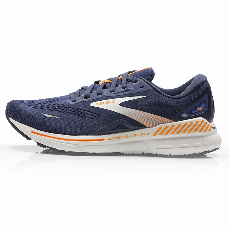 Brooks Adrenaline GTS 23 Men's Running Shoe - Black/Nightlife/Ebony Most Comfy Running Shoes