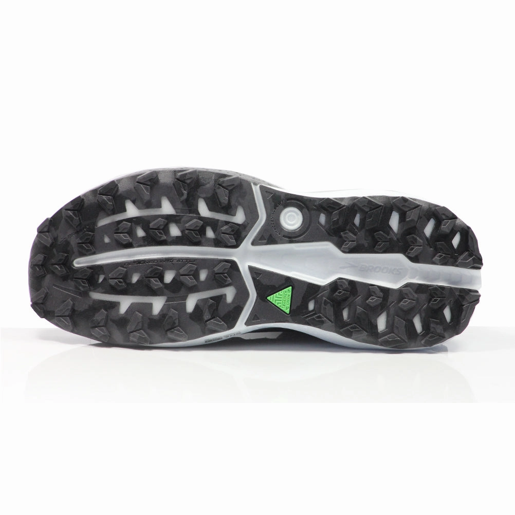 Mizuno Running Shoes Brooks Caldera 8 Men's Trail Shoe - Black/Blackened Pearl/White