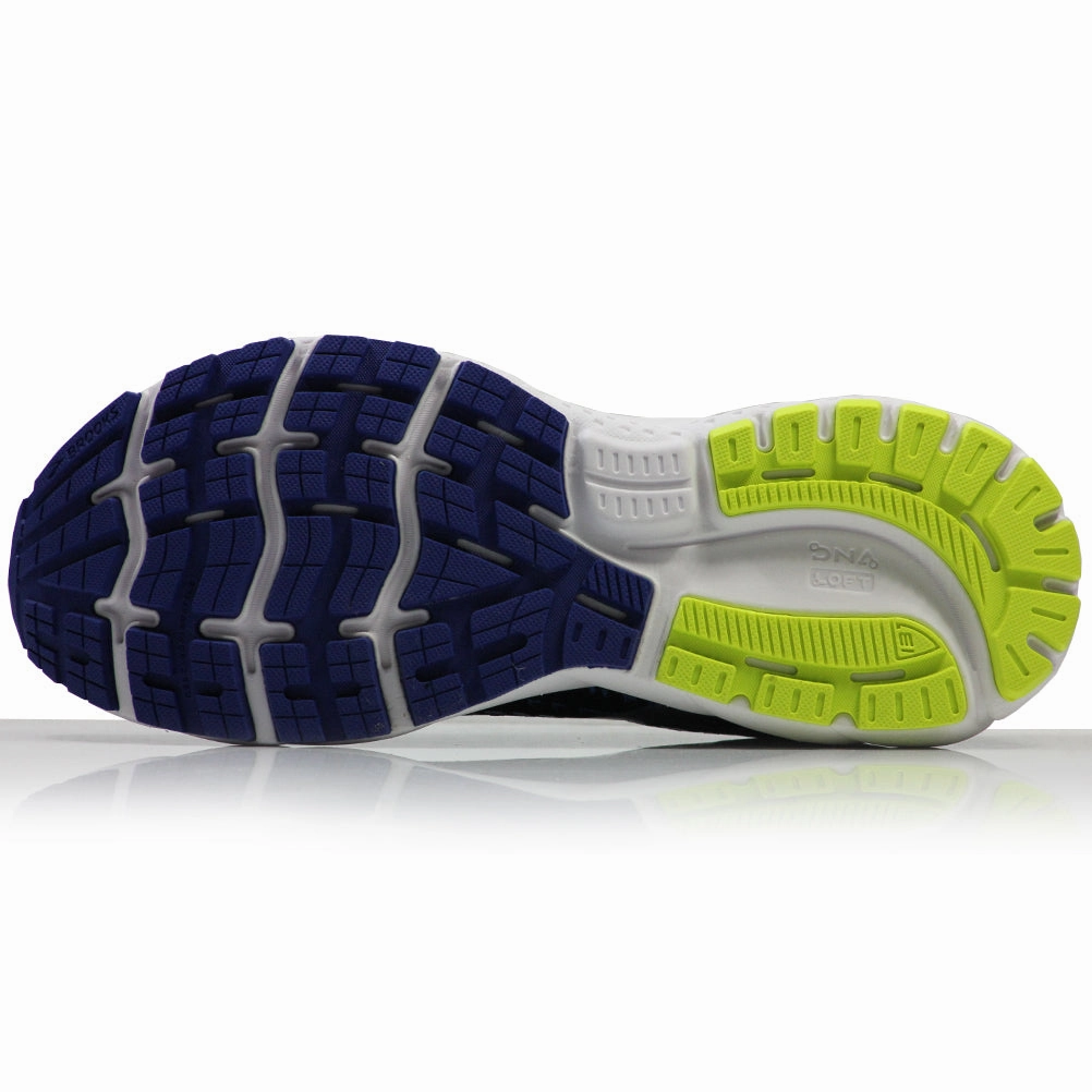 Brooks Ghost 13 Men's 2E Wide Fit Running Shoe - Peacoat/Indigo/Nightlife Cloudfoam Pure 2.0 Running Shoe
