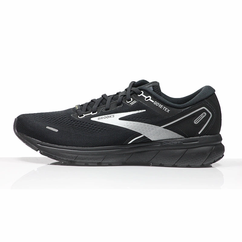 Brooks Ghost 14 GTX Men's Running Shoe - Black/Black/Ebony On The Roger Clubhouse Shoes