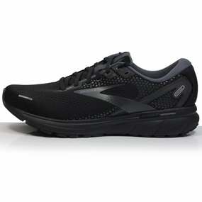 Brooks Ghost 14 Men's 2E Wide Fit Running Shoe - Black/Black/Ebony Best Everyday Running Shoes