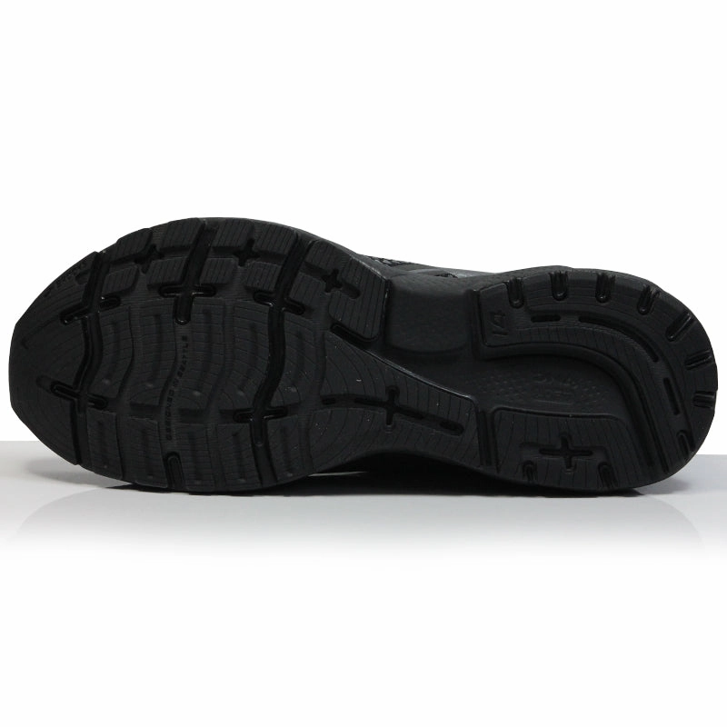 Brooks Ghost 14 Men's 2E Wide Fit Running Shoe - Black/Black/Ebony Top Stability Running Shoes