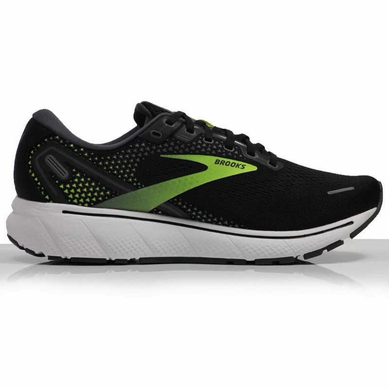 Best Running Shoes For Older Brooks Ghost 14 Men's Running Shoe - Black/Pearl/Nightlife