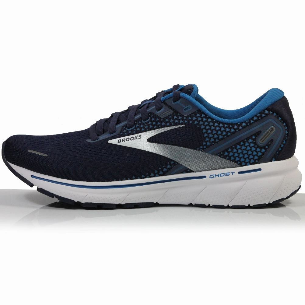 Shoes Running Sale Brooks Ghost 14 Men's Running Shoe - Navy/Stellar/White