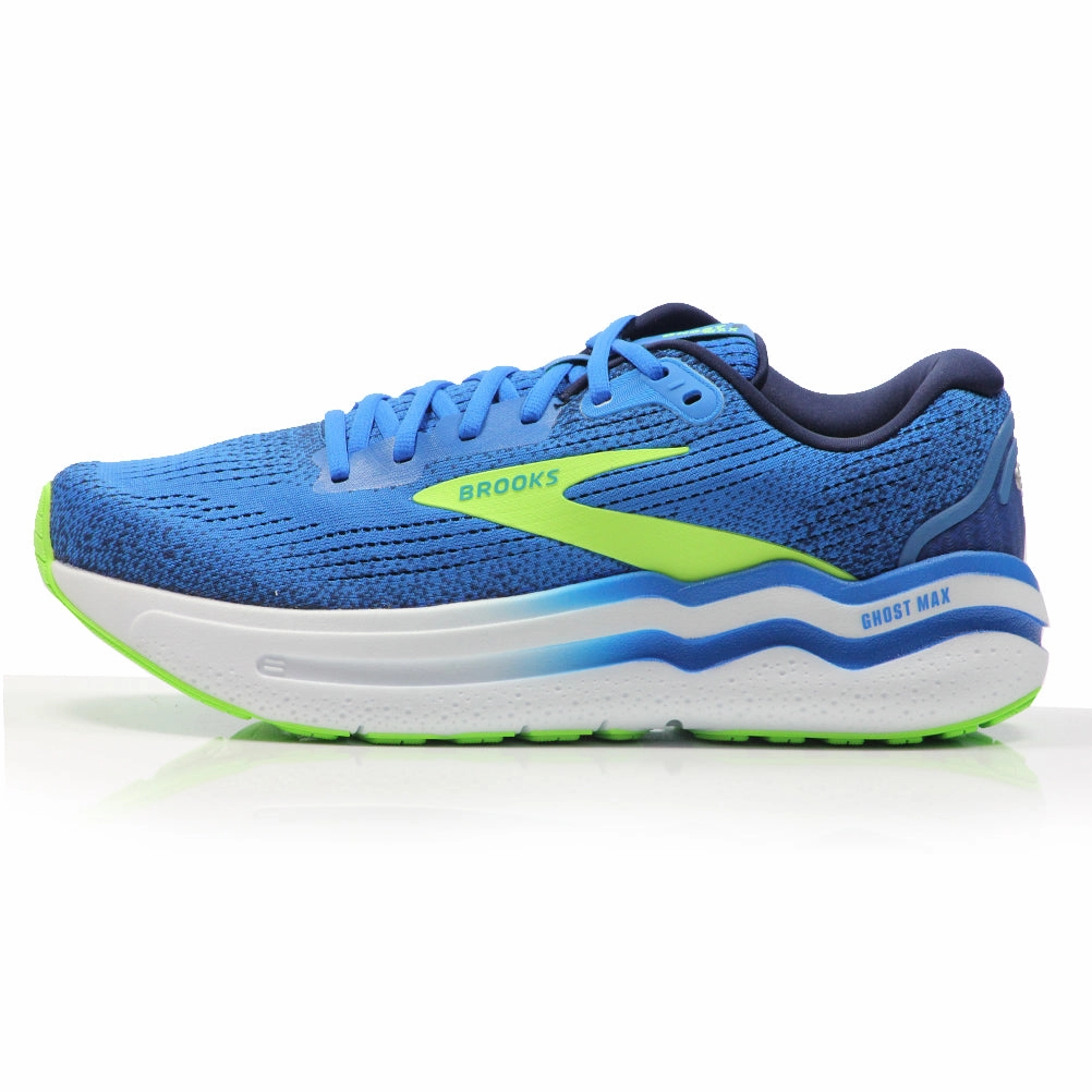 Brooks Ghost Max 2 Men's Running Shoe - Dutch Blue/Green Gecko/Peacoat Best Type Of Running Shoes