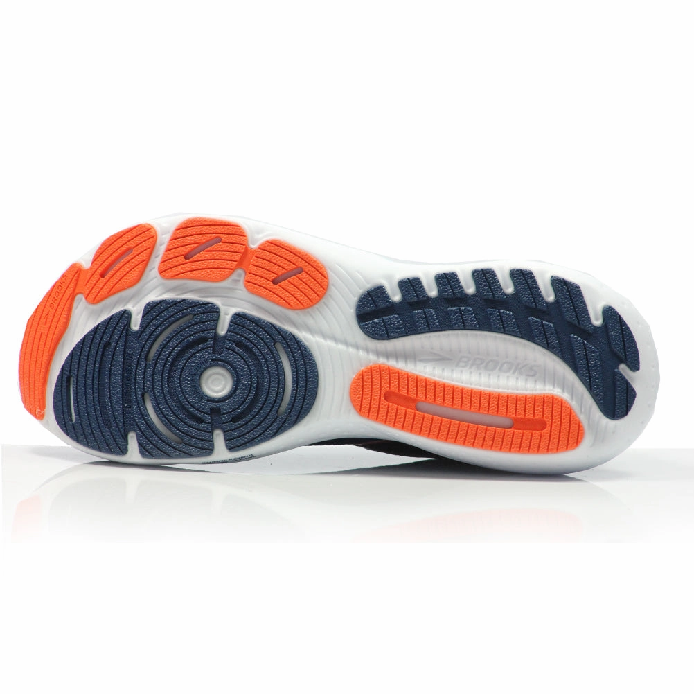 Running Shoe Sales Brooks Glycerin 21 Men's Running Shoe - Blue Opal/Black/Nasturtium