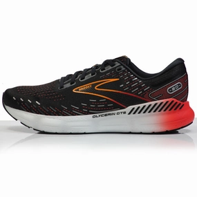 Kawana 2 Running Shoes Brooks Glycerin GTS 20 Men's Running Shoe - Black/Blackened Pearl/Fiery Red