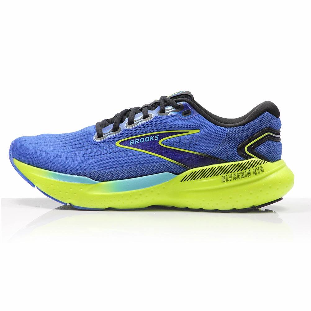 2013 Free Run Shoes Brooks Glycerin GTS 21 Men's Running Shoe - Blue/Nightlife/Black