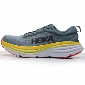 Hoka One One Bondi 8 Men's 2E Wide Fit Running Shoe - Goblin Blue/Mountain Spring Running Shoe Deals Reddit
