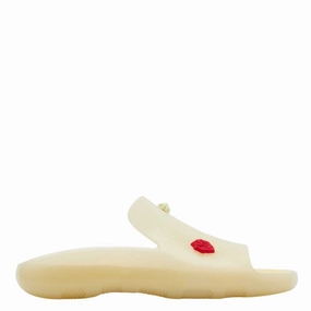 Burberry Embellished Logo Slides Bobs Memory Foam Slippers