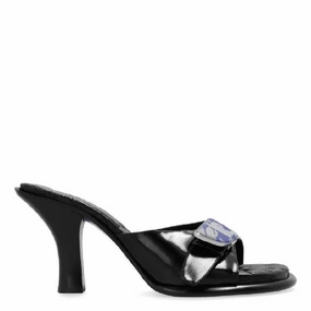 Sandals Beach Burberry Equestrian Knight Bay Leather Sandals