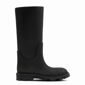 Burberry Marsh Rubber High Boots Work Boots Cowboy