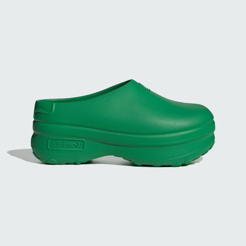 LADIES' ADIFOM STAN SMITH MULE SHOES - Green Walking Slippers