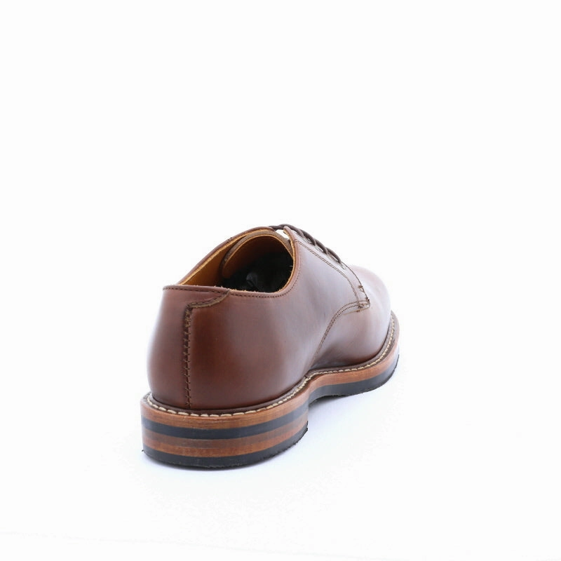 Long Lace Up Shoes Camden Derby - Heritage Brown