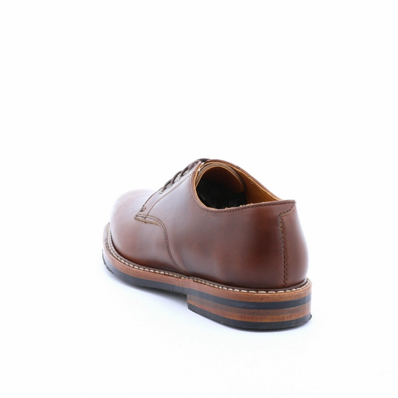 Camden Derby - Heritage Brown Tulip Lace Up Oxford Shoes