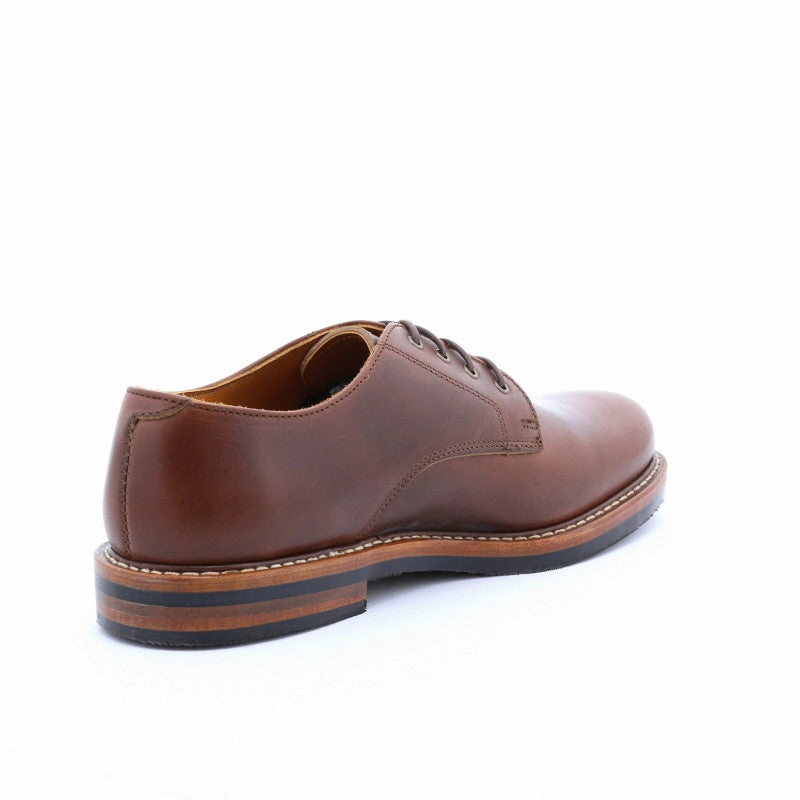 Wagon Leather Derby Shoes Camden Derby - Heritage Brown