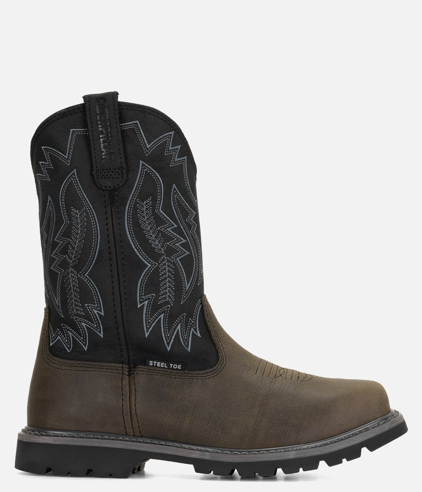 Knee High Boots Skirt CAT Footwear Colorado Frontier Steel Toe Boot  - Men