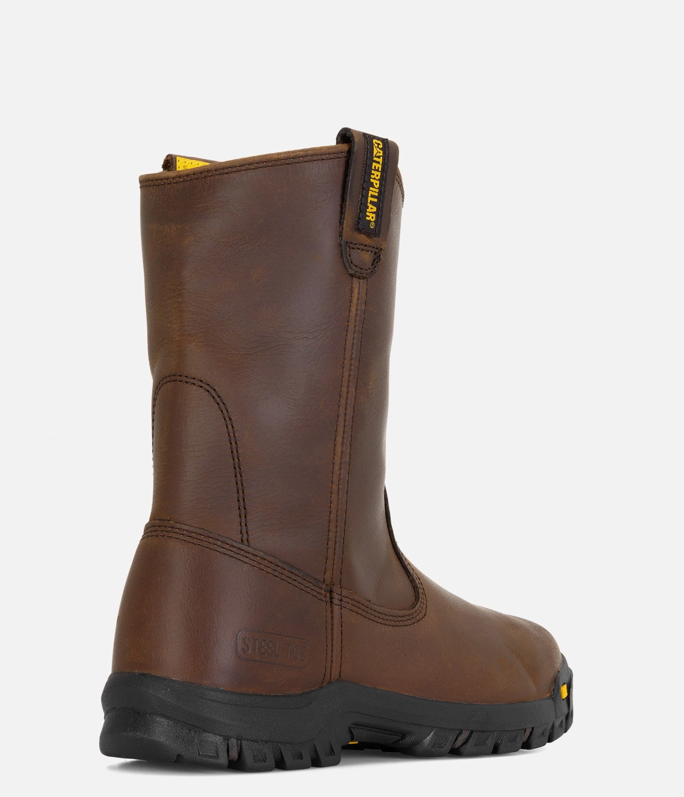 Dogs With Boots CAT Footwear Drawbar Steel Toe Pull-On Work Boot - Men