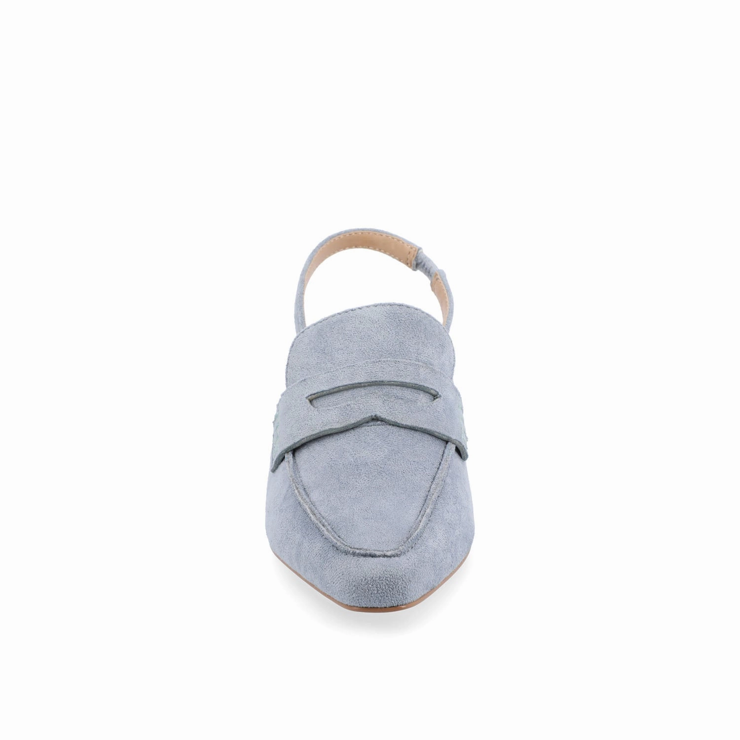 Competition High Heels AMORY KITTEN HEEL LOAFERS IN VEGAN LEATHER