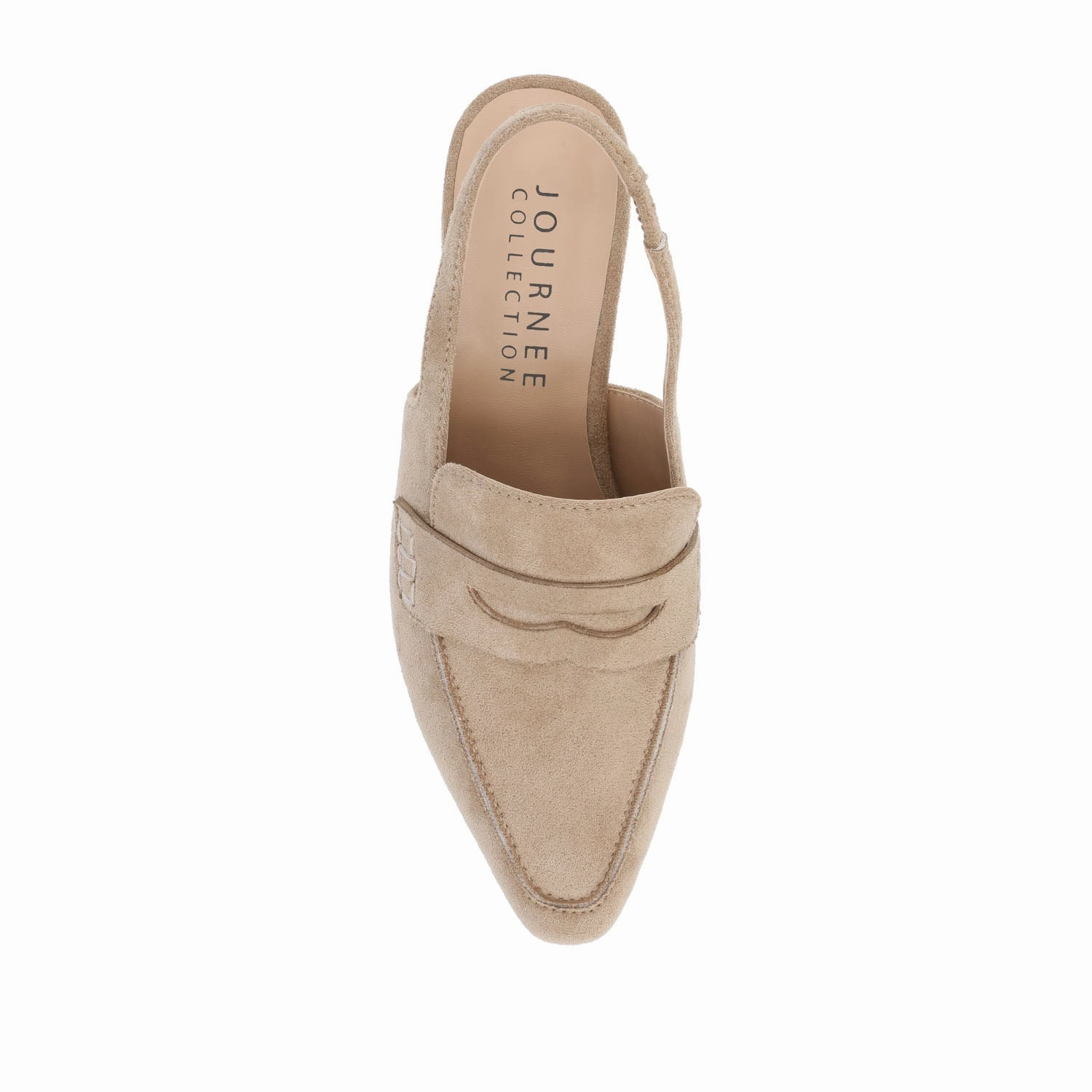 High Heels 13 Size AMORY KITTEN HEEL LOAFERS IN VEGAN LEATHER