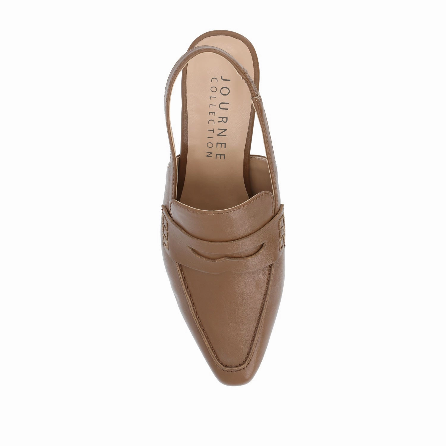 AMORY KITTEN HEEL LOAFERS IN VEGAN LEATHER