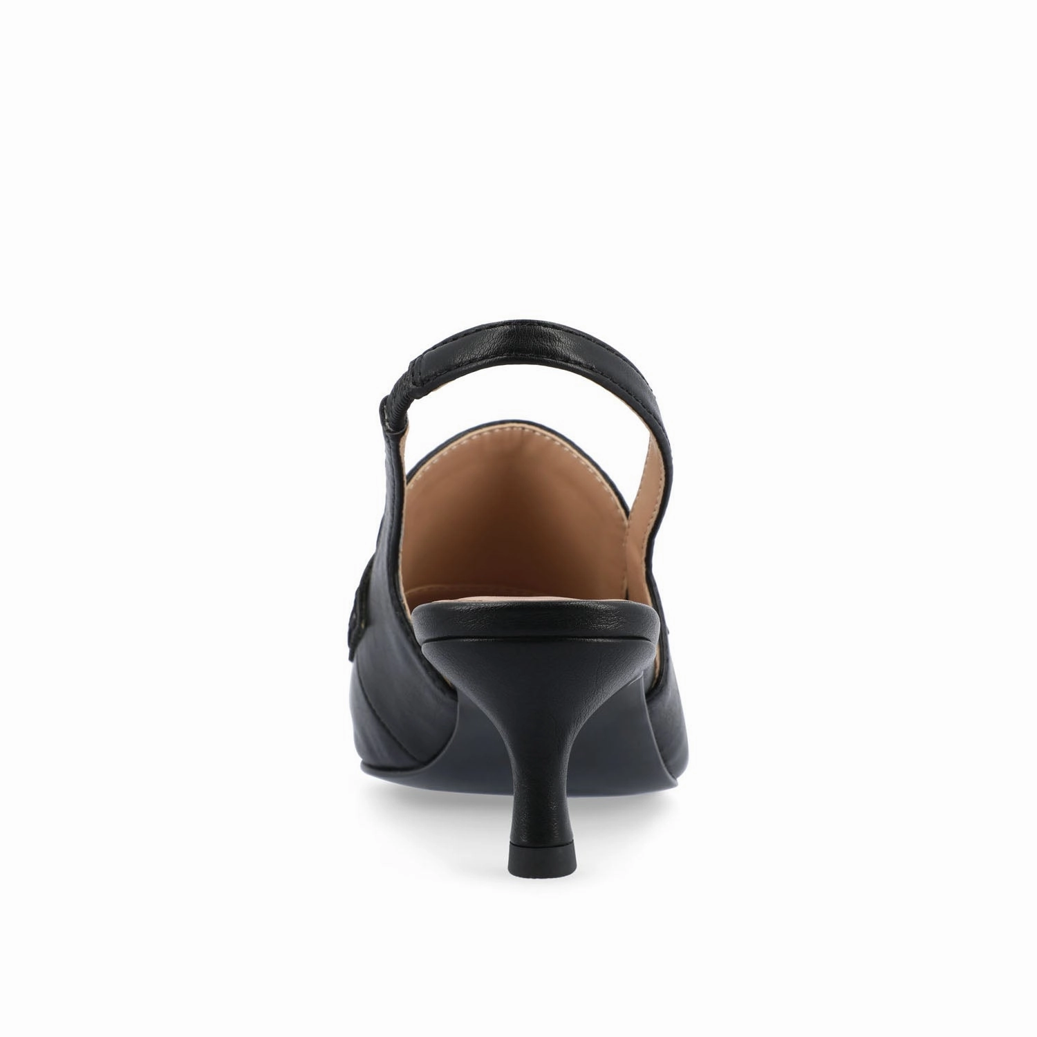 AMORY KITTEN HEEL LOAFERS IN VEGAN LEATHER