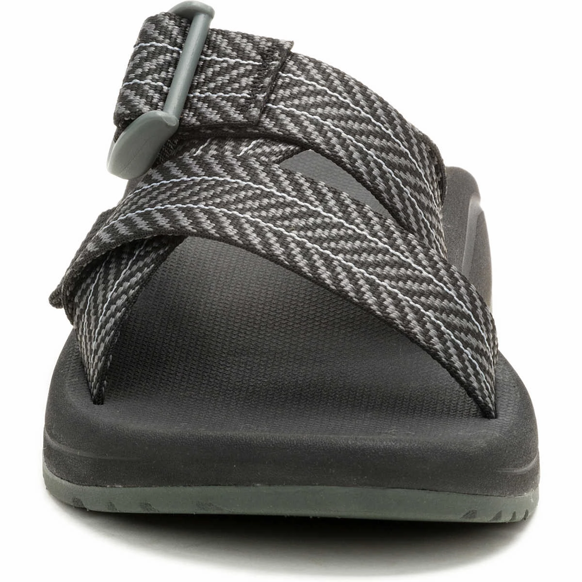 Custom Slippers Chaco Women's Cushz Extra Cushioned Slide Frond Black