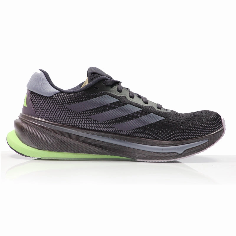 Craft Running Shoes adidas Supernova Rise Men's Running Shoe - Core Black/Grey Five/Green Spark
