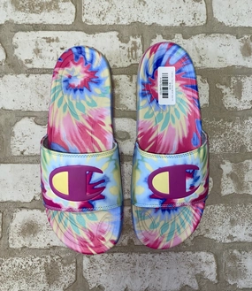 Slippers Spain Champion Tie-Dye Slides NEW!- (Size 10)