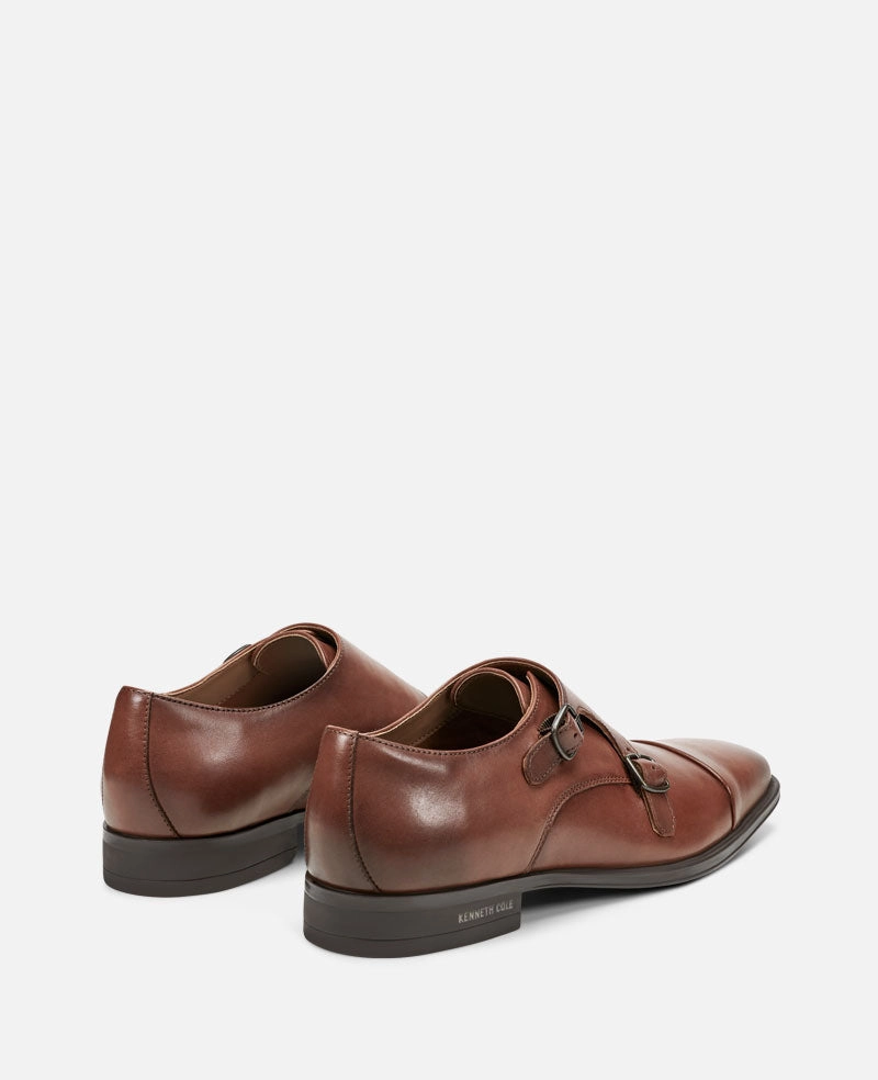 Charles Double Monk Strap Cap Toe Oxford Brogue Meaning
