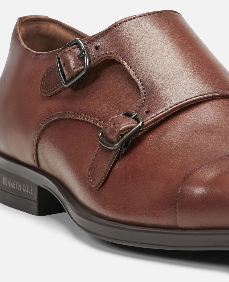 Brogue Shoes Near Me Charles Double Monk Strap Cap Toe Oxford