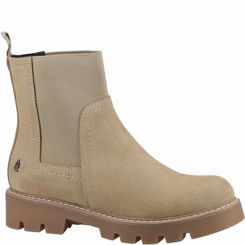 Hush Puppies Adeline Ankle Boots Flora Leather Chelsea Boots