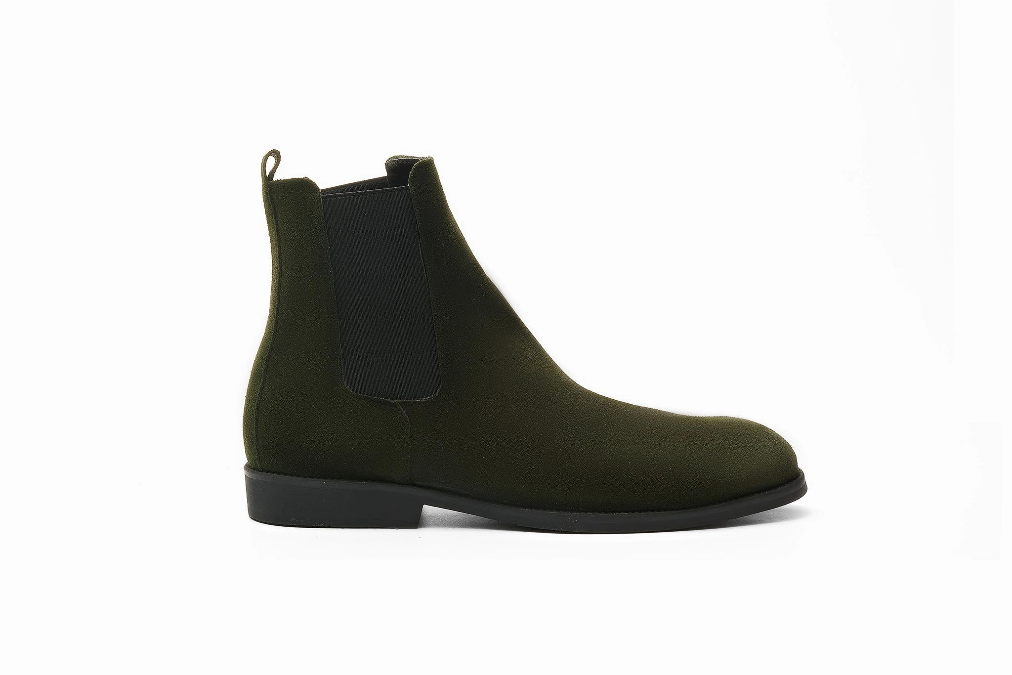 Chelsea Boots -Suede Suede Lug Sole Chelsea Boots