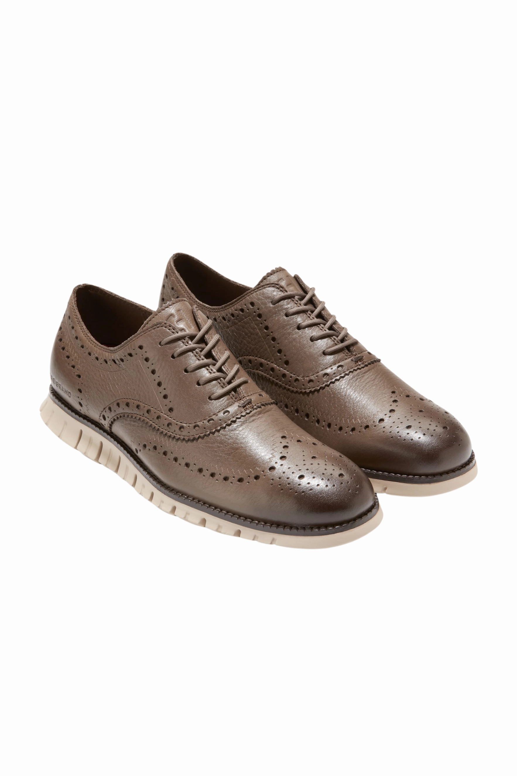 Cole Haan ZERGRAND Wingtip Oxfords Chinos With Oxfords