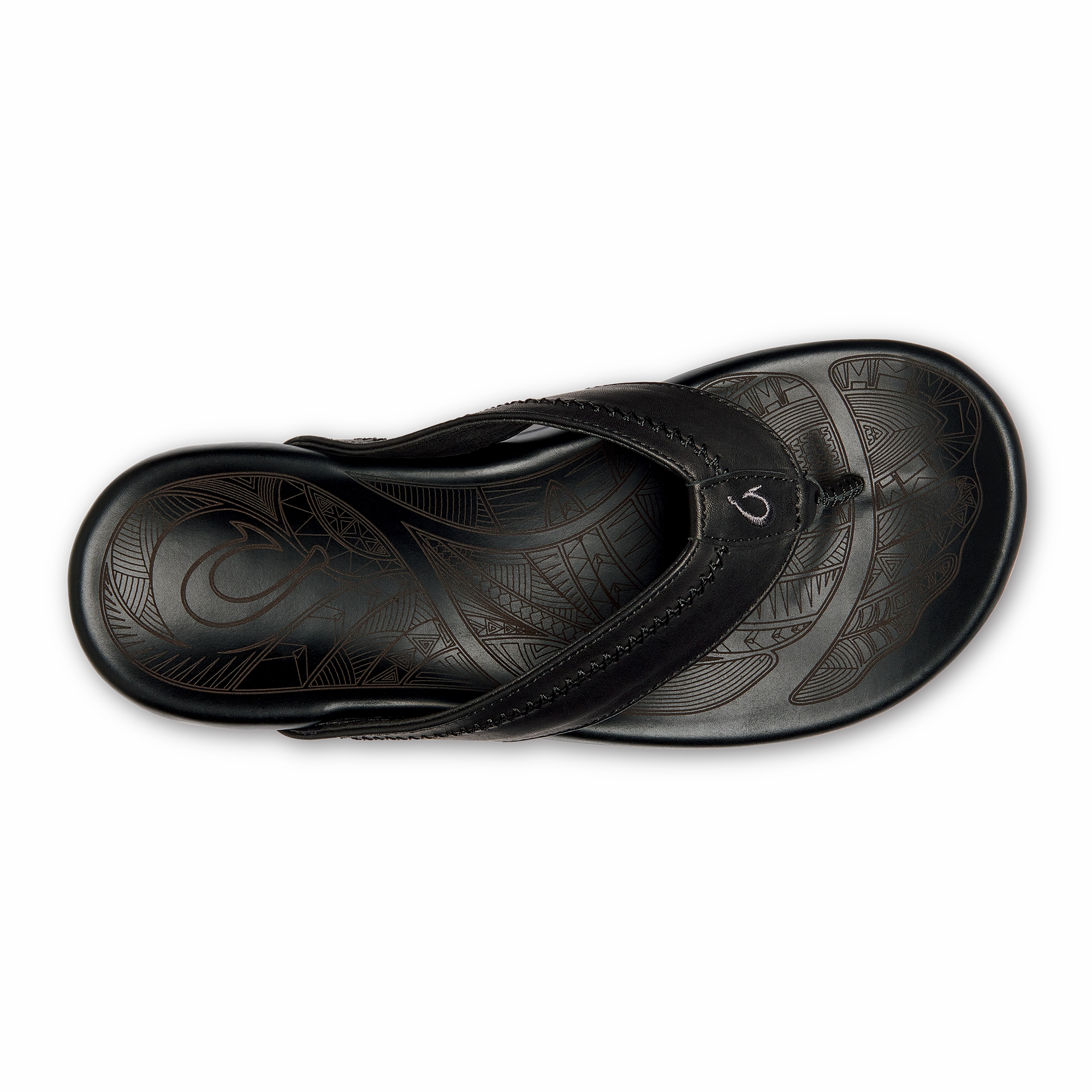 Hiapo - Lava Rock Braided Flip Flops