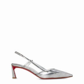 Christian Louboutin  Condoroline 55Mm Heels Silver High Heels And Bags