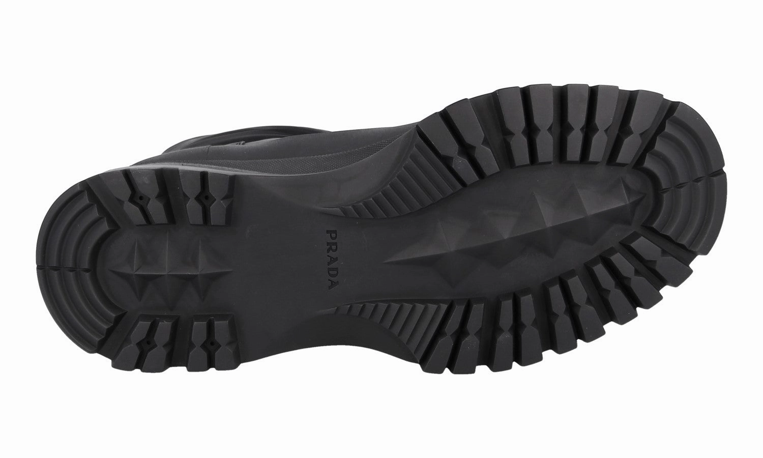 Prada Men's Black Leather Brixxen Boots PI0015 Esd Boots