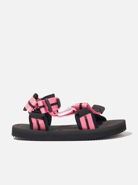 Sandals For Neuropathy Palm Angels Girls PA X Suicoke Depa-2 Sandals in Pink