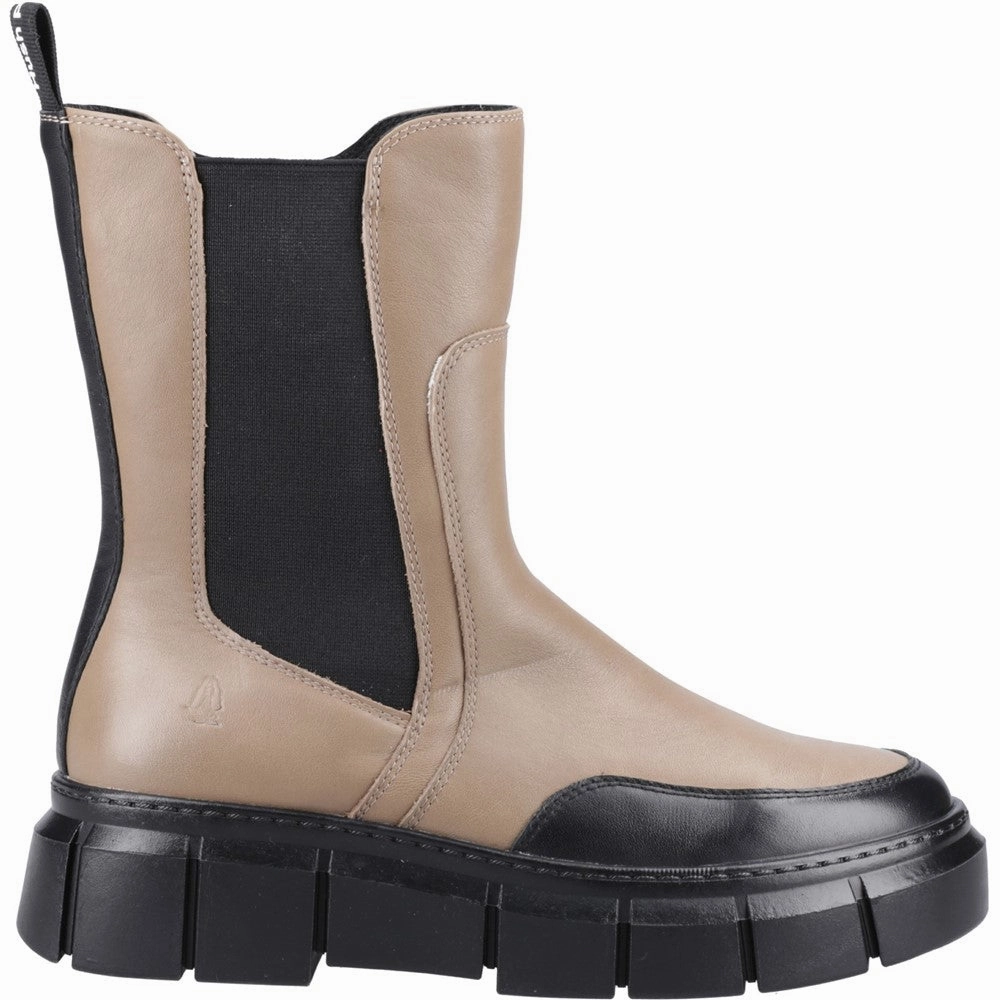 Suede Harness Chelsea Boots Hush Puppies Fleur Ankle Boots